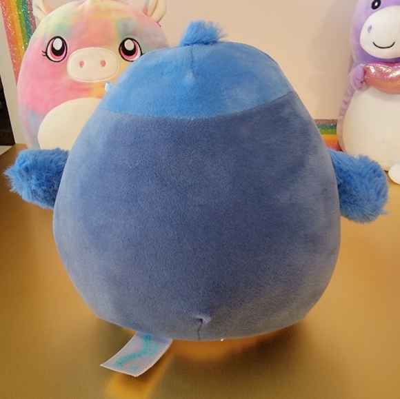 Lot of 3 Squishmallows Tyedye Pegacorn,Babs Blue Jay, Ursula the Purple Unicorn - Picture 6 of 10